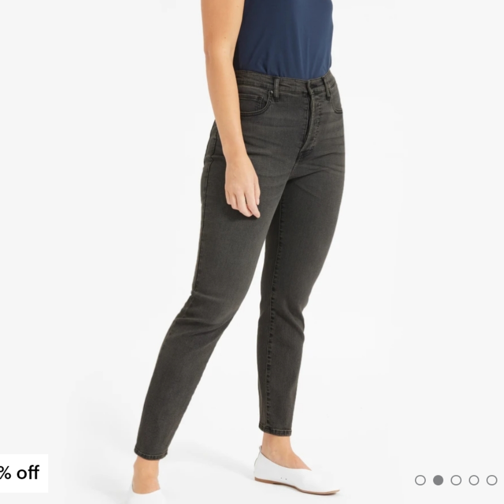 Authentic Stretch High-Rise Cigarette Jean